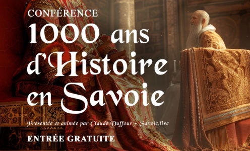 Conférence – 1000 ans d’Histoire en Savoie, le dimanche 20 octobre 2024 à Saint-Alban-Leysse